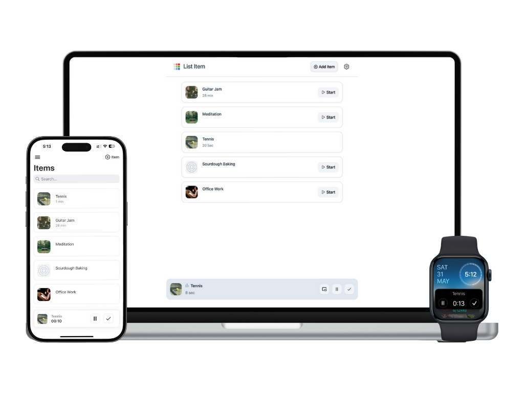App mockup